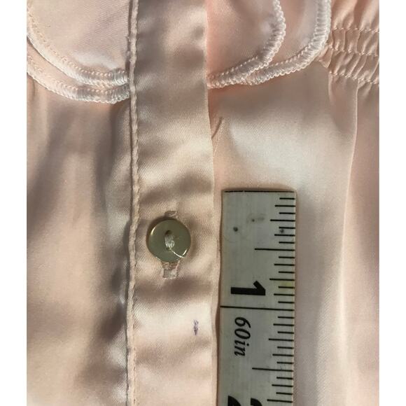 Converse One-Star Pink Ruffled V-Neck Top M Casual Angelcore Preppy Y2K Boho - Picture 9 of 12